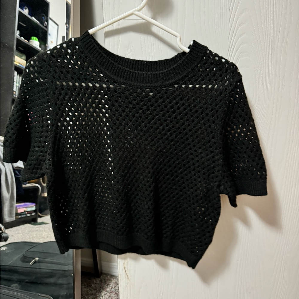 Divided Crop Top